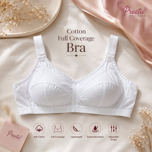 Cotton Full Coverage Bra
