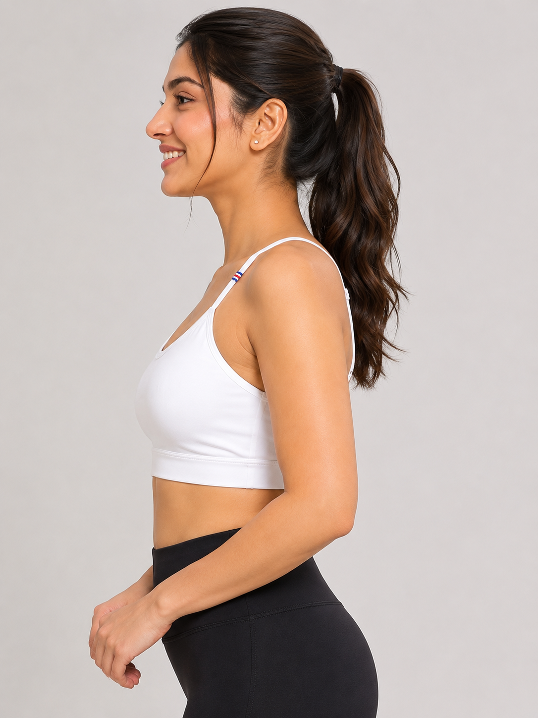 Women's Lightly Padded Sports Bra | Stretchable Non-Wired Seamless Bra for Gym, Yoga & Daily Wear (Free Size)